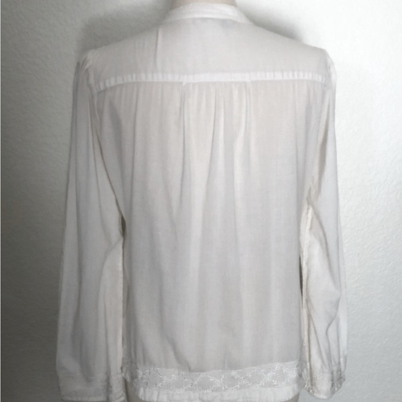 Lucky Brand Embroidered Top~Medium - Picture 5 of 8
